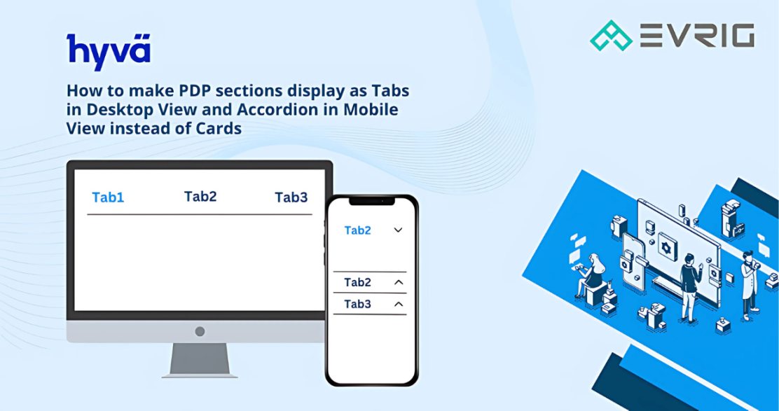 Hyva: Display PDP Sections as Tabs on Desktop and Accordion on Mobile