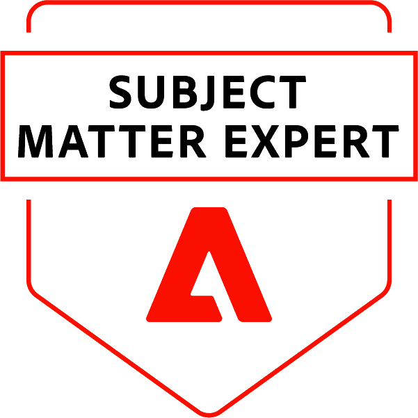 Adobe Subject Matter Expert